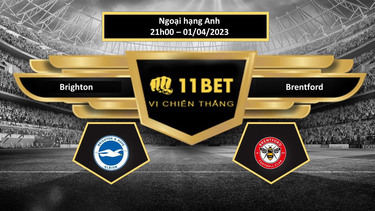 11BET Tip bóng đá    Brighton vs Brentford, hôm nay 01/04/2023