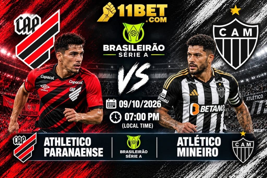 11BET Soi kèo bóng đá Athletico Paranaense vs Atletico Mineiro 06h00 ngày 09/10: Chủ nhà quyết giữ 3 điểm