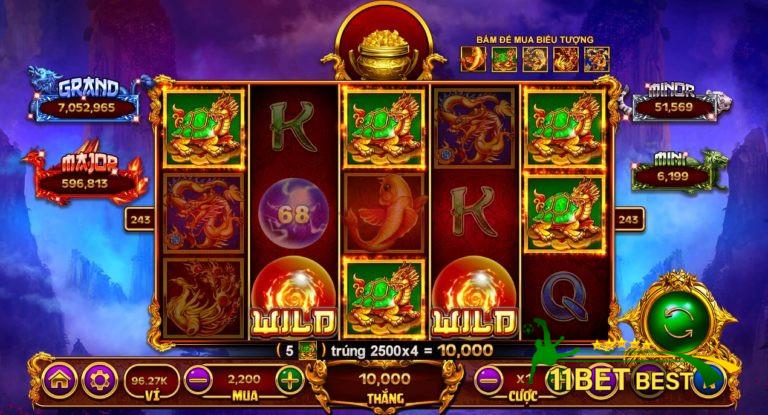 Tứ Linh là một tựa game Nổ hũ thiết kế ấn tượng tại 11bet